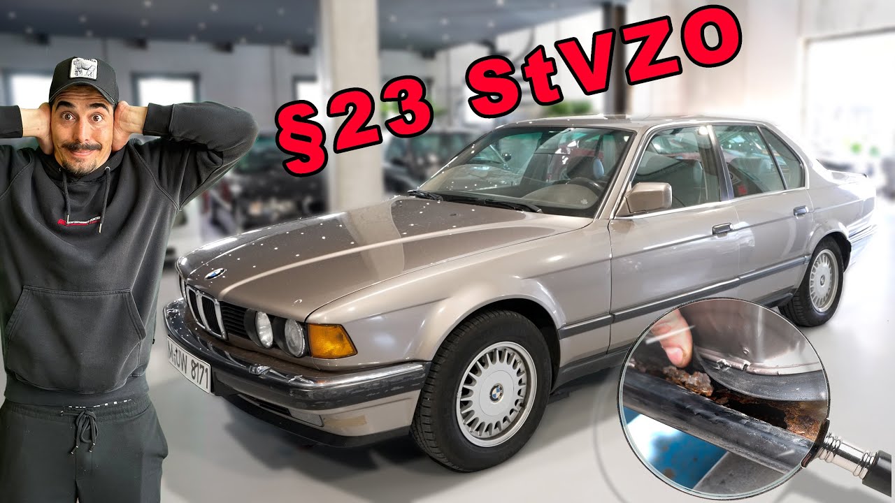 33 Jahre alter ROST-BMW will Oldtimer Zulassung