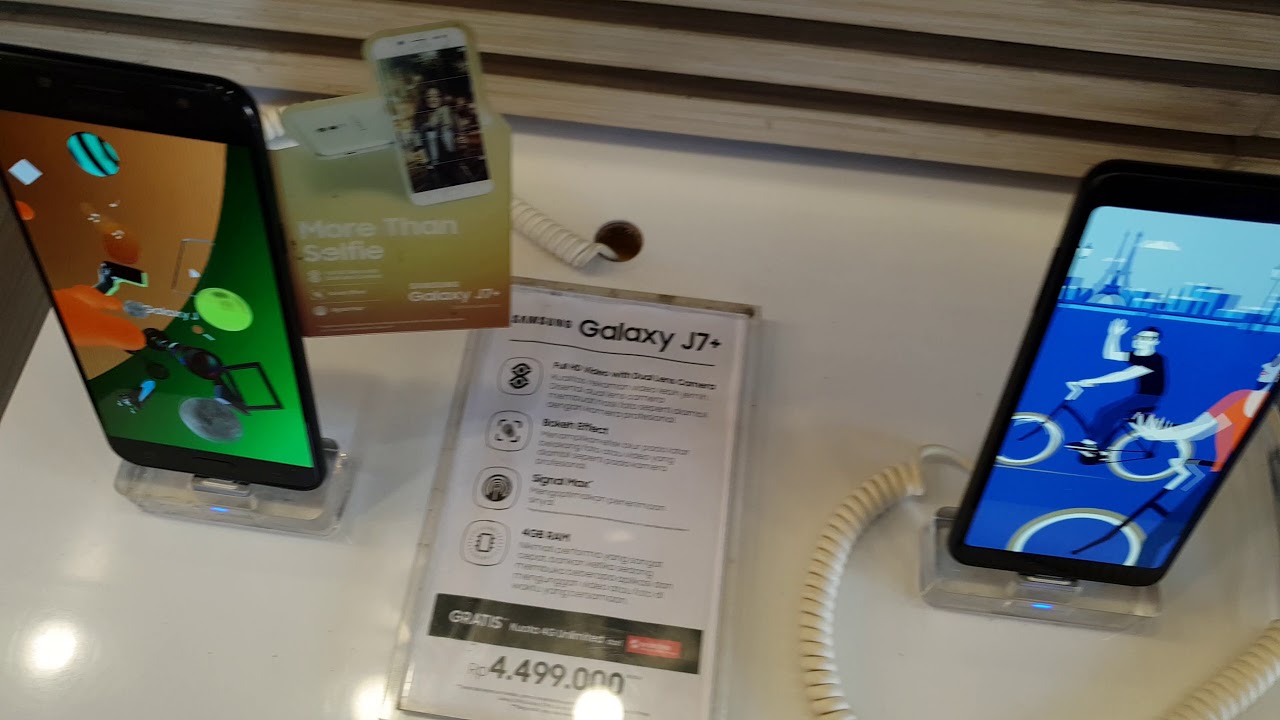 Samsung display apollo gadget store bali - YouTube