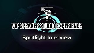 Michael T. Griffin's Spotlight Interview | VIP Speaker Studio Experience