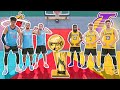 2HYPE Heat vs Lakers NBA Finals Challenges