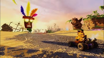 CTR Crash Team Racing - Part 1 Crash Cove, Roo