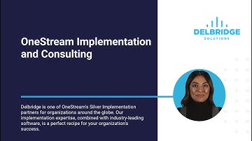 OneStream Implementation and Consulting