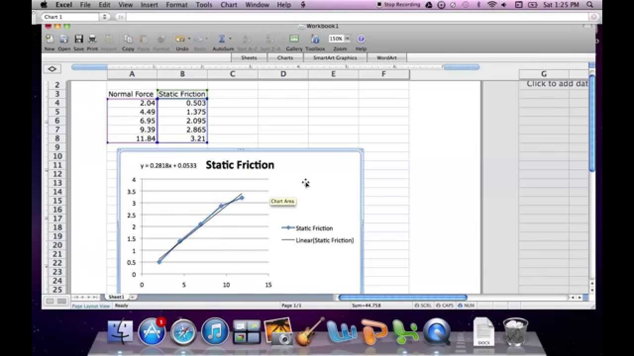 How To Find The Slope Of A Chart