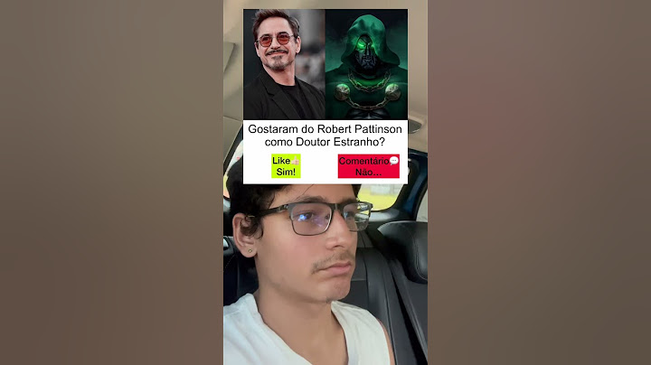 Robert Downey Jr. como Doutor Destino? 🤔 #marvel