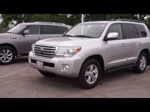 2013 Toyota Landcruiser vs 2013 Infiniti QX 560 보컬 비디오 차이점