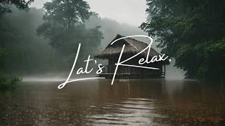 Soft and calm with the sound of rain in the evening #asmr #rain #natural #relax