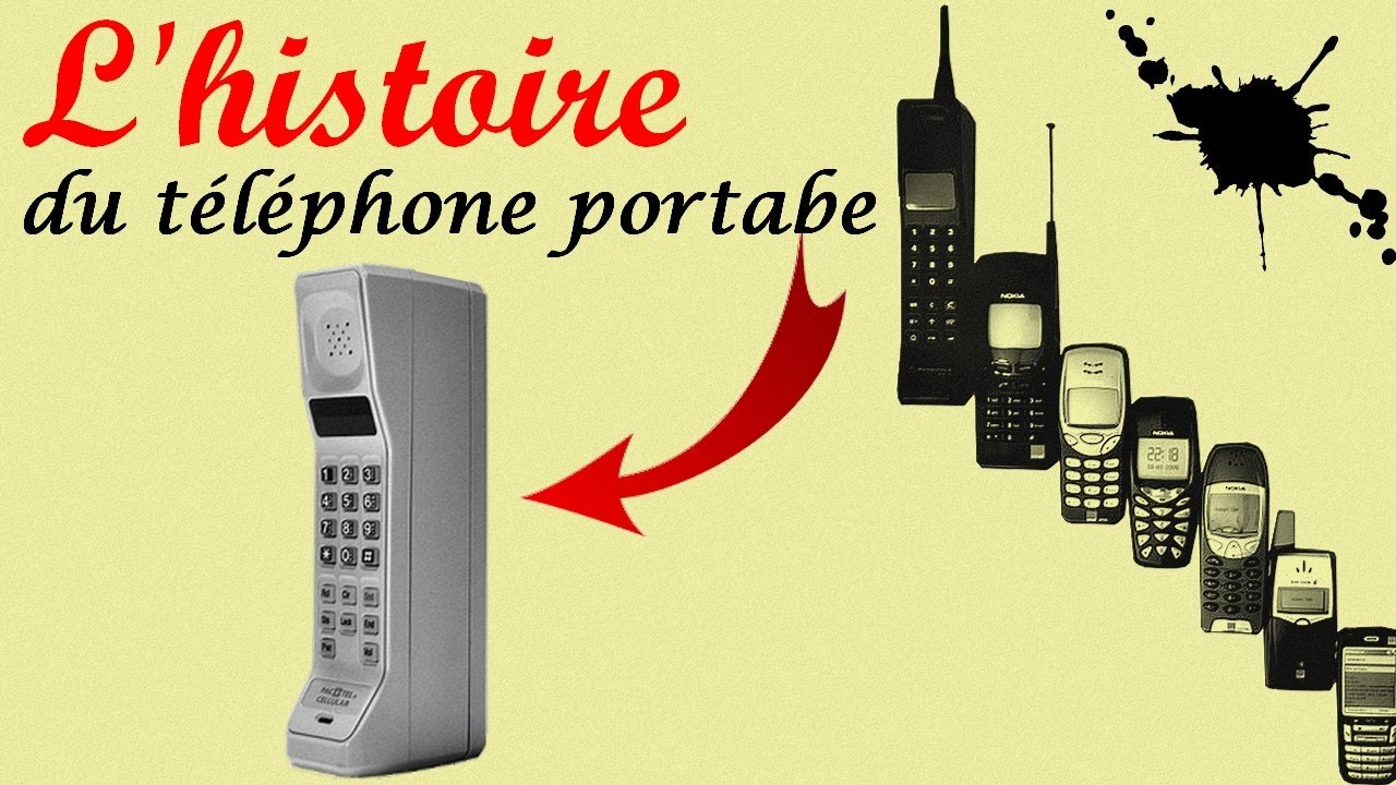 Premier téléphone portable : l'histoire de son invention !