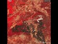 Sentinel-2 L2A: False color Cadalso de los Vidrios (Madrid) - Incendio - fire - Fuego