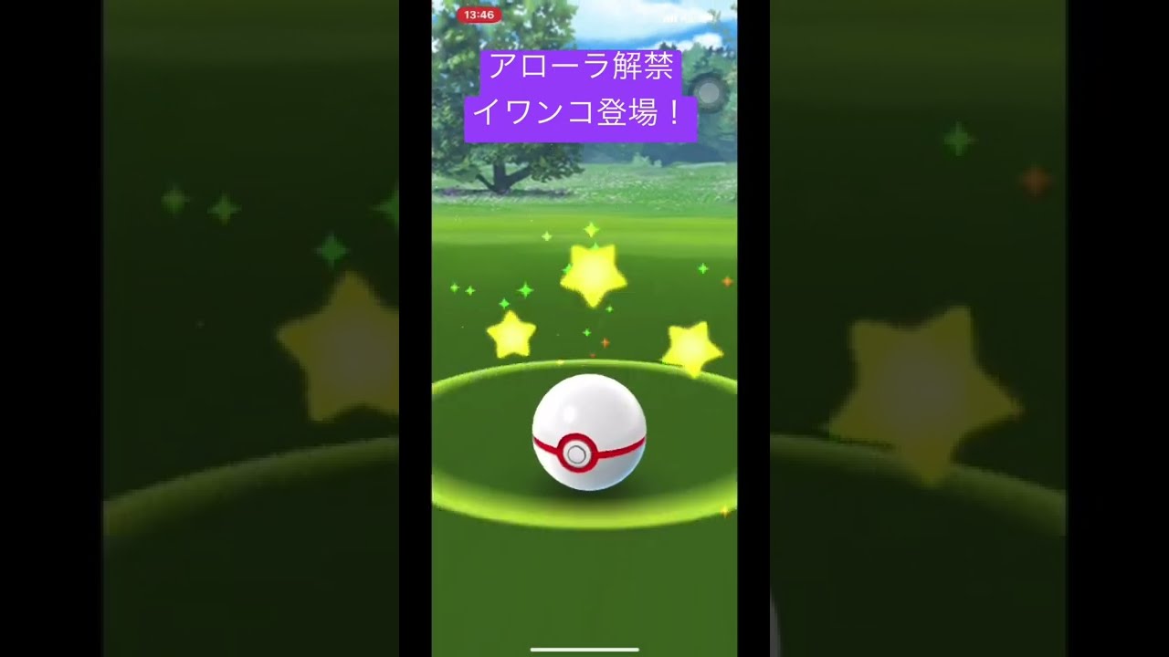 ポケモンgo イワンコ初登場 アローラ解禁初ゲット 色違いまだ ポケモンgo ポケモン Pokemon Pokemongo Shorts Raid ポケモンgo実況動画まとめch