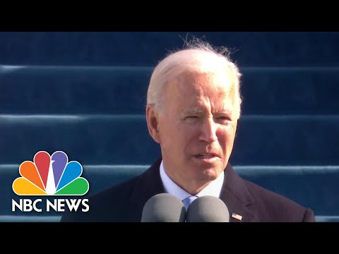 With Unity We Can Do Great Things: Biden Urges Americans To Unite In Inauguration Address - NBC News.