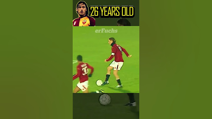 TOTTI Over Four Decades of Pure Talent 👑😍 #shorts