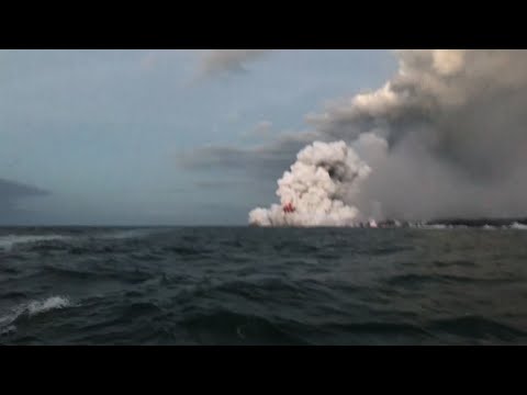 Airborne Lava Injures 23 On Boat in Hawaii
