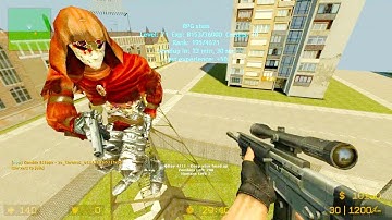 Counter Strike Source - Zombie Mod Online Gameplay on fy_construction map