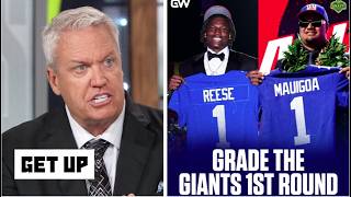 Giants are going to win NFC East! - Rex Ryan on Giants select WR Arvell Reese &amp; OT Mauigoa in 1st-Rd