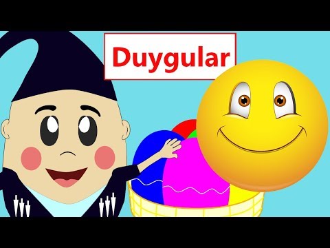 Duygulari Ogreniyorum Yuz Ifadeleri Okul Oncesi Cocuklar Icin