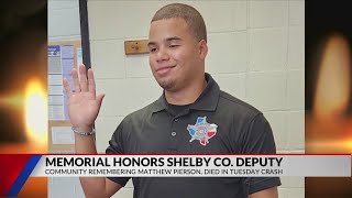 UPDATE: Memorial set up for Shelby County deputy killed in Highway 147 crash