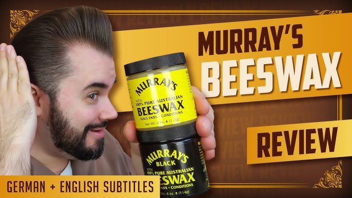 Murray's Pure 100% Australian Beeswax Yellow Beeswax Black Beeswax