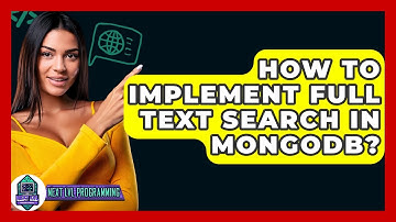 How To Implement Full Text Search In MongoDB? - Next LVL Programming