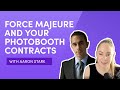 Force Majeure And Your Photo Booth Contract | Photo Booth Business Podcast