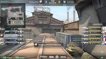 CS:GO de_train POV Snax (25/17) vs EnVyUs @ Gfinity 2015 Champion of Champions
