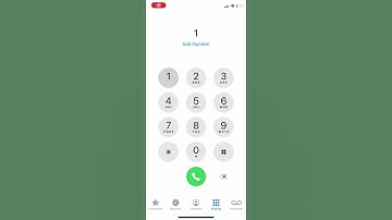 FaceTime Ringtone on iPhone Keypad