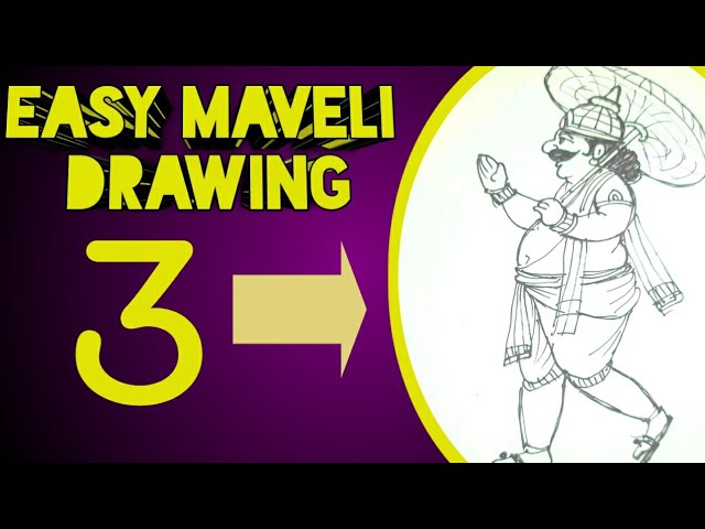 Maveli Painting Maveli Mural Maveli Drawing Stock Illustration 2349309283 |  Shutterstock