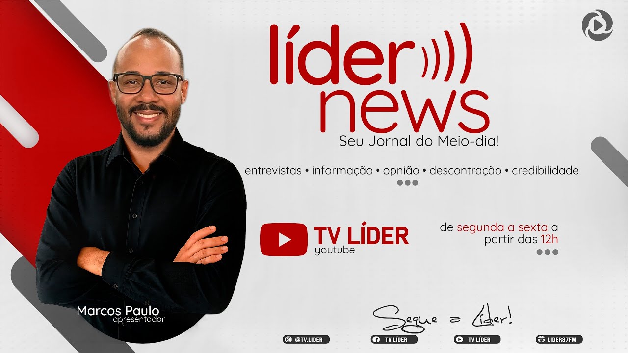 Programa Líder News 06/03 - O Seu Jornal do Meio-Dia #LíderNews