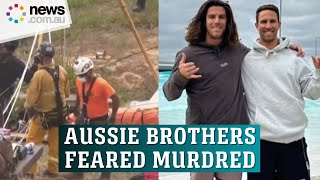 Mexican authorities believe Aussie brothers were killed in robbery