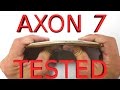 Axon 7 Durability Test - Scratch, Burn, Bend - ZTE