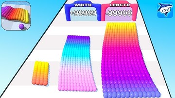 Canvas Run 🟩🐟🔵 MAX LEVELS Gameplay Walkthrough ios,Android NEW UPDATE number master,