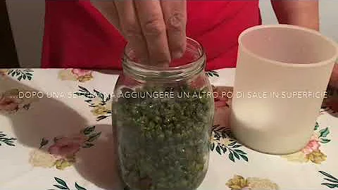 Come mettere i capperi sotto sale nell'aceto?