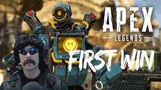 DrDisrespect | First Win Apex Legends Battle Royal (Full Gameplay)