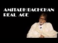 Amitabh Bachchan Real Age 2021 | Amitabh Bachchan Date of Birth | Real Age Of Bollywood Actors