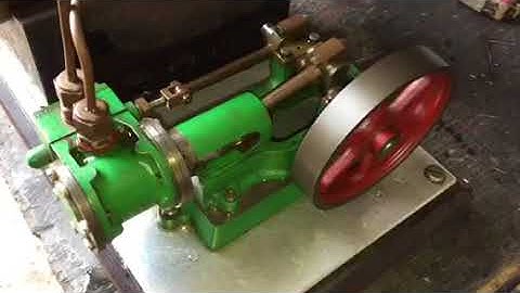 Stuart 10H model steam engine restored