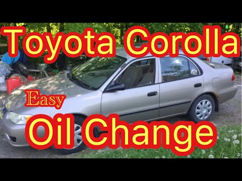 Video: Welk type olie neemt een Toyota Corolla uit 2002 in?