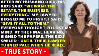I Gave The Greedy Heirs Exactly What They Wanted. Their Lawyer Read One Sentence And Froze... Net Worth