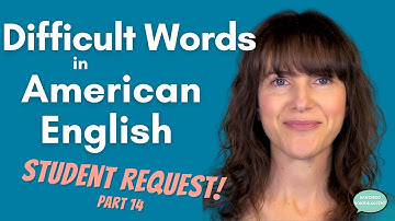 How to Pronounce Difficult Words in American English - Minimal Pairs [Student Request Part 14!]