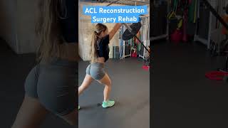 ACL Reconstruction Surgery Rehab: Power Exercises #shorts