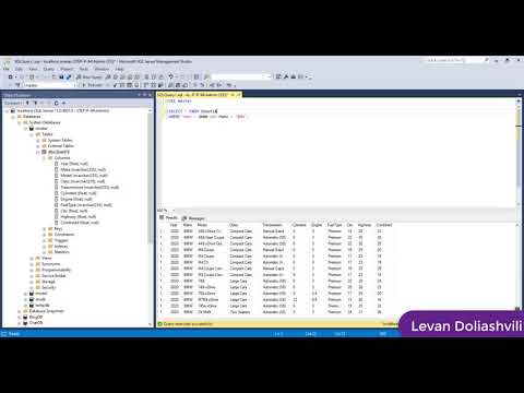 13 SQL AND, OR და NOT ოპერატორები