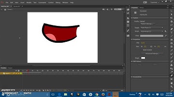 Adobe Animate CC Mouth Animation