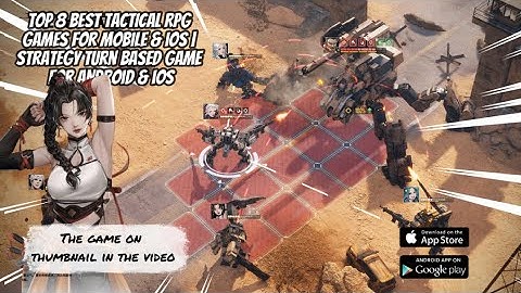 Top 8 Best TACTICAL RPG Games for Mobile & iOS | Strategy Turn Based Game For Android & iOS