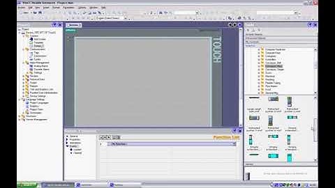 SCADA Training   Siemens WINCC