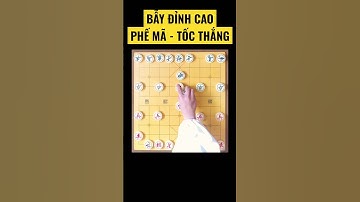 Học Cờ Tướng - Khai Cuộc Thiết Hoạt Xe Phế Quân Tạo Sát Kinh Điển #shorts