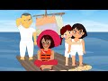 ضايعين وحدنا وسط البحر في العيد 