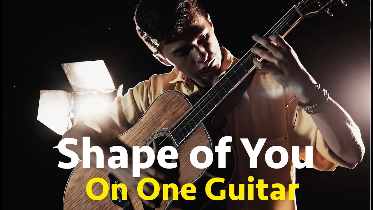 Shape Of You On One Guitar Marcin Patrzalek Ed Sheeran Youtube
