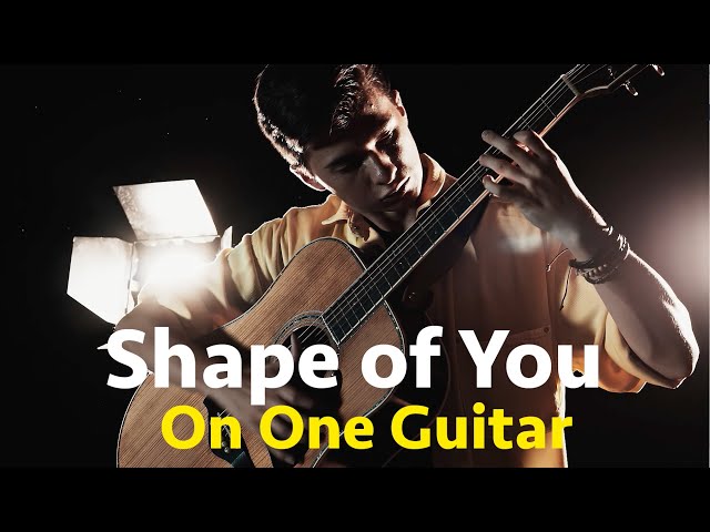Shape Of You on One Guitar - Marcin Patrzalek (Ed Sheeran) class=