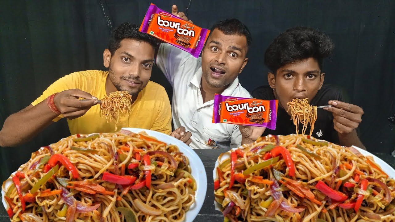 Chaumin vs bour bon biscuits eating challenge ll challenge ll Mr ...