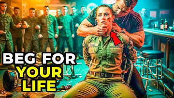 “Don’t Even Try to Run!” Marines Cornered Her in a Bar, Not Knowing She Was a Navy SEAL.