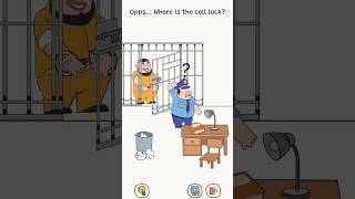 Where Is The Cell Lock - Tricky Police : Brain Puzzle Gameplay #shorts #gaming #gameplay