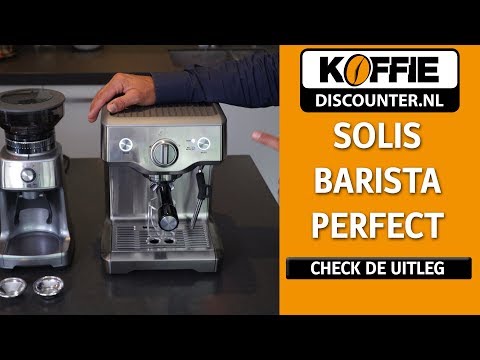 Solis Barista Perfect Pro: half-automaat